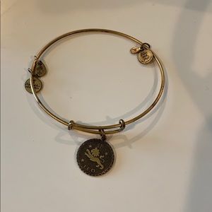 Alex and Ani gold Leo bracelet